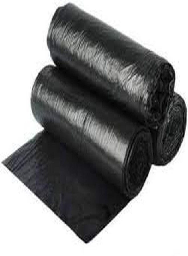 Bague Plastic Garbage Dustbin Bags 19X21 Inch 90 Pieces, medium Size Black, 3 Bags(rolls) each roll 30 pieces - Image 2